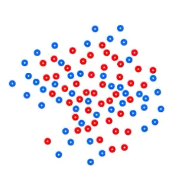 Emergence of nonreciprocal interactions and phase transitions in optically assembled nanomaterials