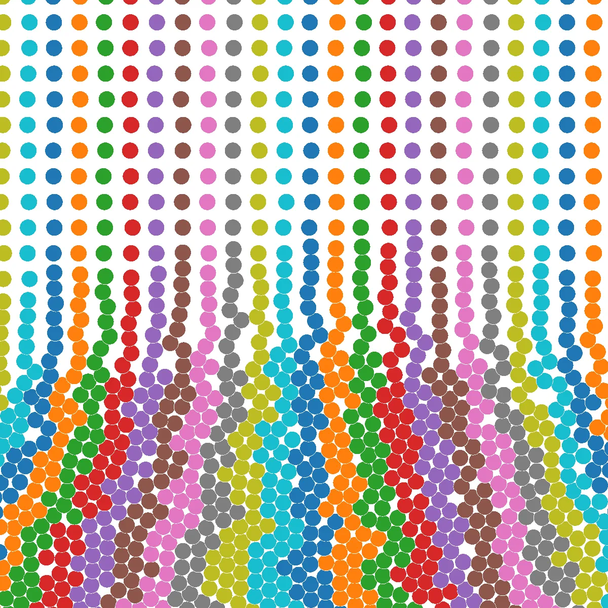 Real-time visualization of a large number of circles using OpenGL